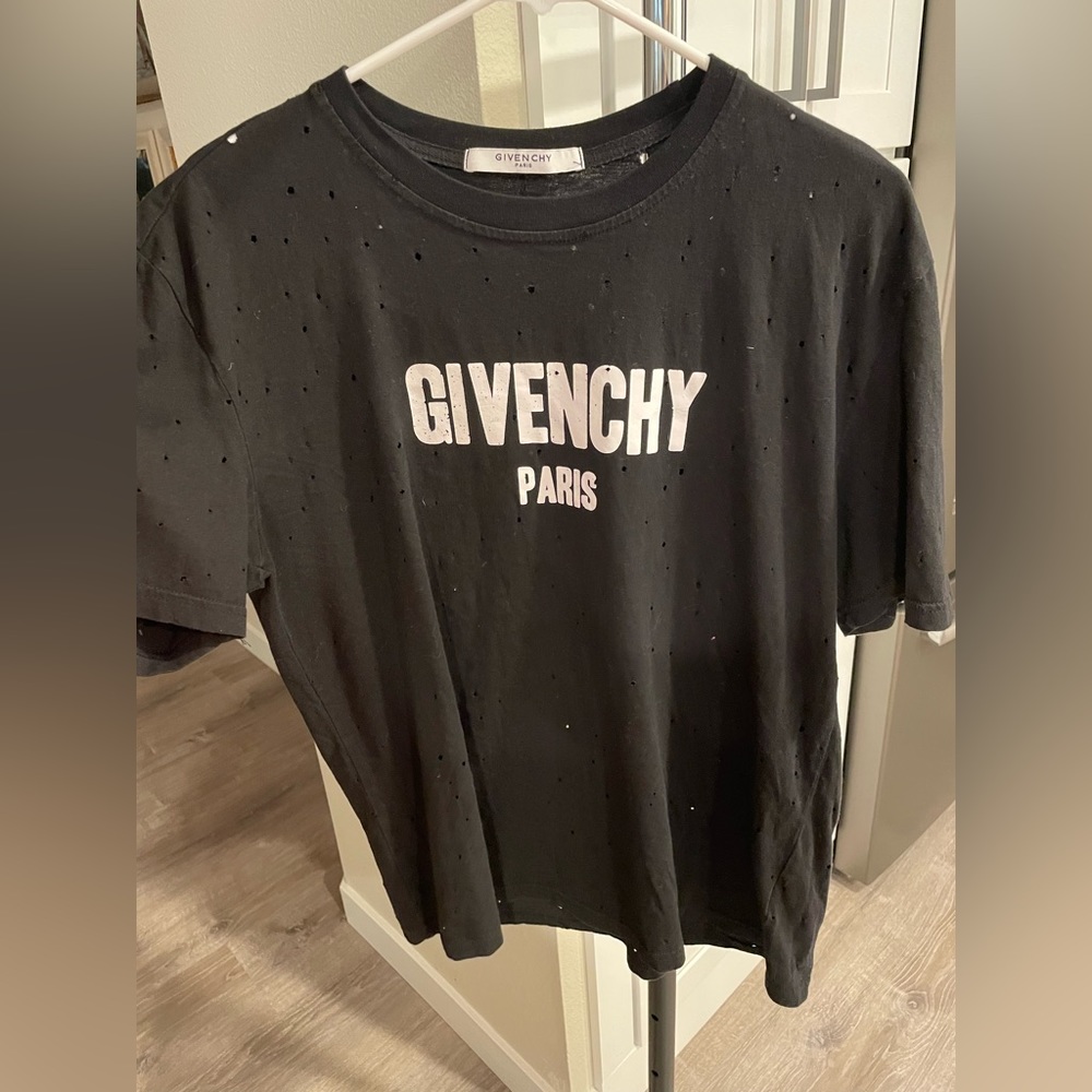 Givenchy Distressed T-Shirt S